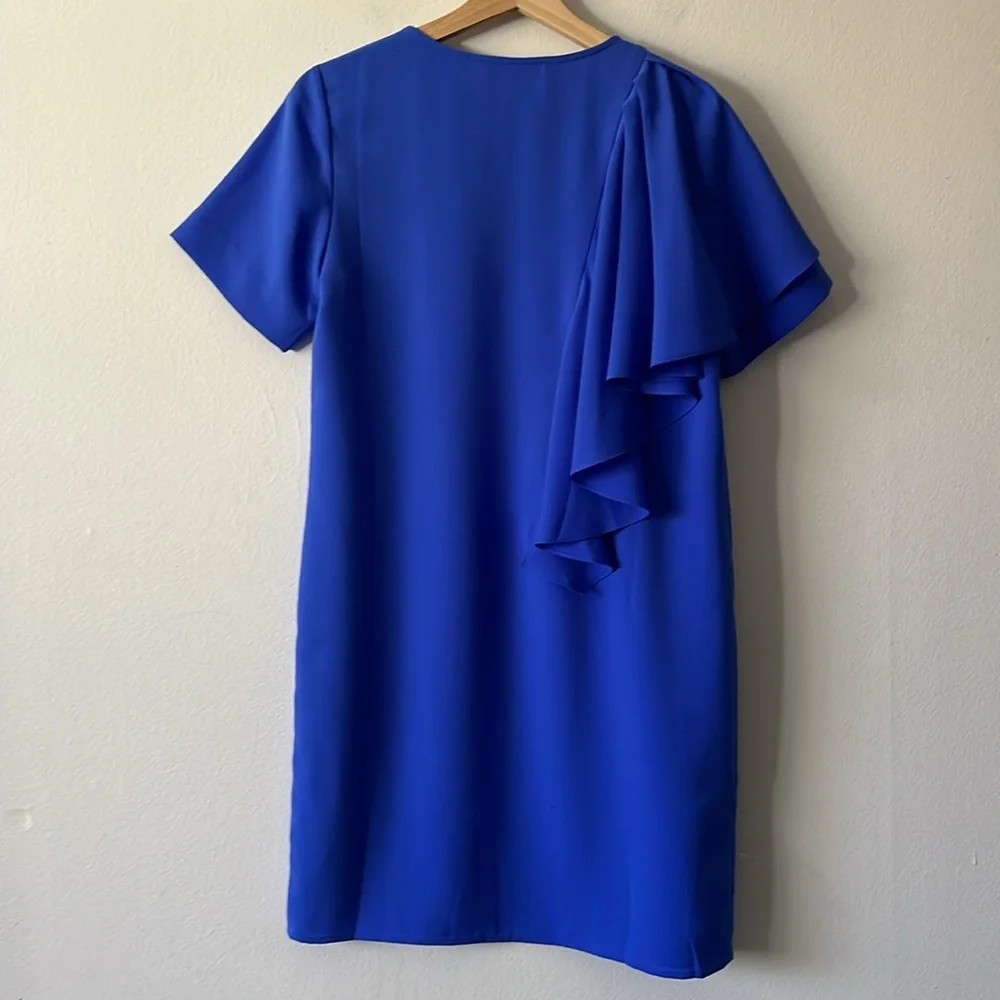 Crosby by Mollie Burch Jeni‎ Shift Dress in Bel Air Blue size small